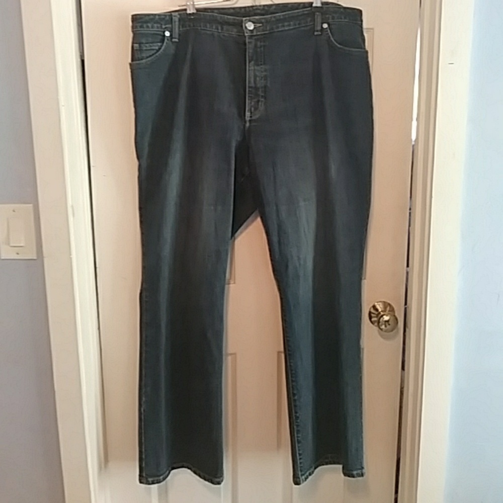 Acid Wash Lands' End Jeans